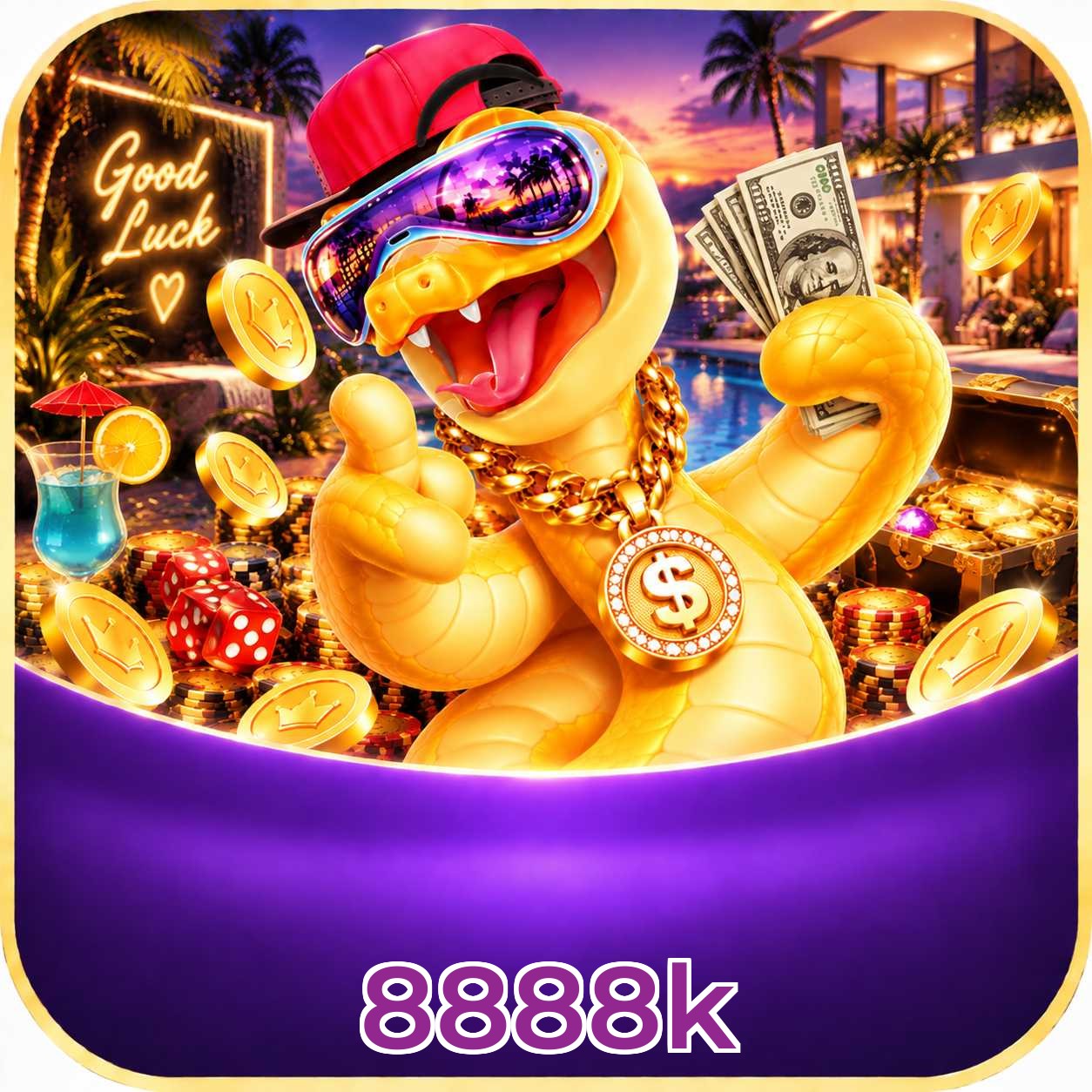 Download seguro do app 8888k com APK oficial de 58MB